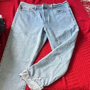 Levi's Light Blue Straight woman’s Jeans